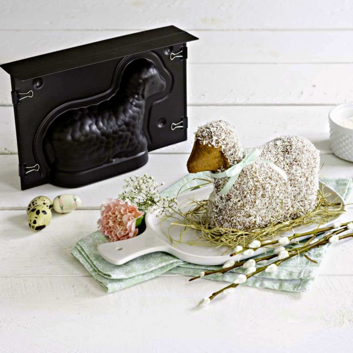 Moule pâtisserie 3D agneau de Pâques 700ml - Zenker