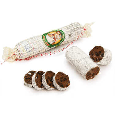 Chocolate sausage Chocolate sausage