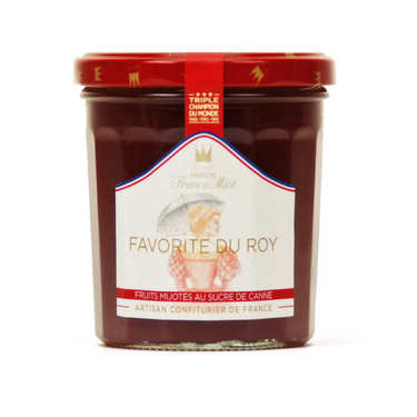 King's favorite jam - peach, apricot, raspberry - Francis Miot King's favorite jam - peach, apricot, raspberry - Francis Miot