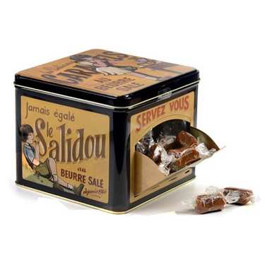Salted Butter Caramels from Brittany - Collector's Tin Salted Butter Caramels from Brittany - Collector's Tin