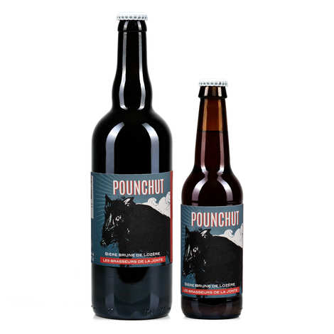 Les brasseurs de la Jonte - Bière de Lozère Pounchut - Brune 6%