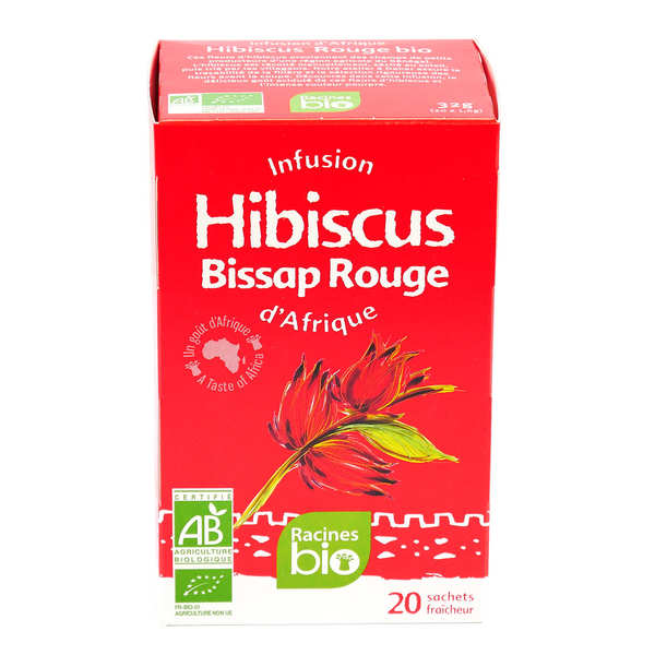 Fleurs d'Hibiscus Bio - Infusions fruitées Bio et Tisanes Bio - le