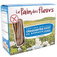 Le Pain des Fleurs au sarrasin sans sel ni sucre – sans gluten