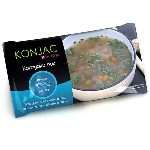 Black Konnyaku (Konjac) Kalys Gastronomie