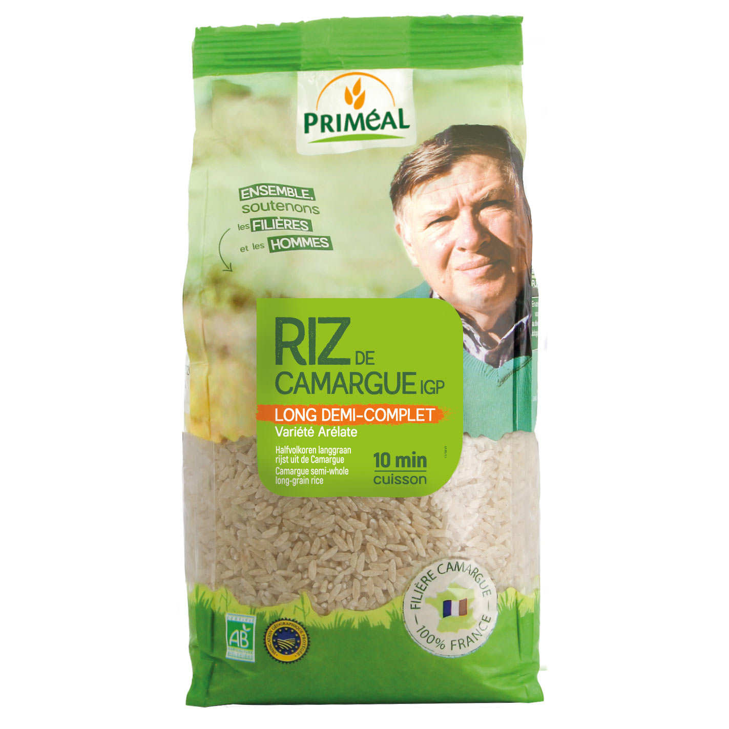 Riz long de Camargue bio Priméal