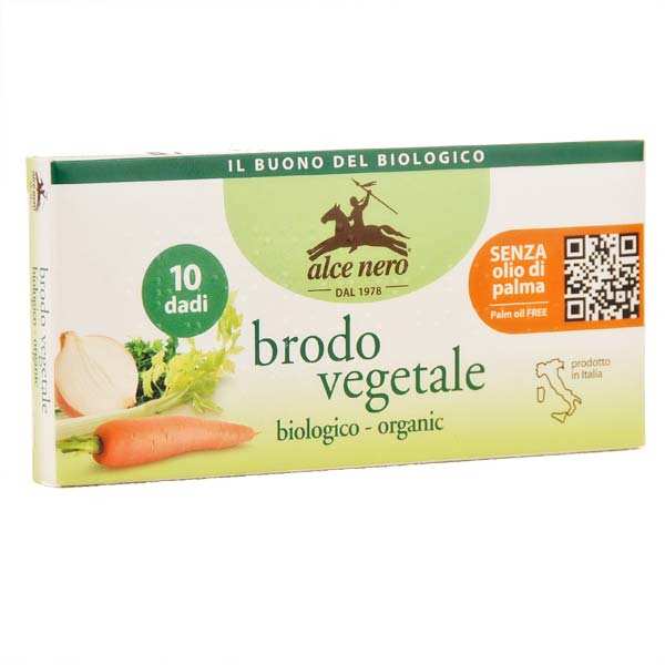 Bouillon de légumes bio Cubes Alce Nero