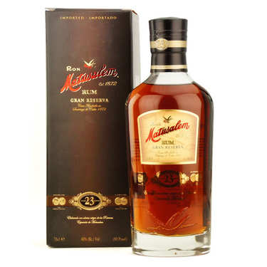 Rhum Matusalem Gran Reserva 23 ans- 40% Rhum Matusalem Gran Reserva 23 ans- 40%