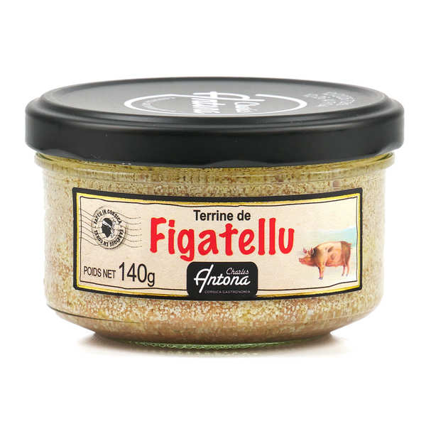 "Figatellu sausage" with Acqua Vita Corsican speciality Charles Antona