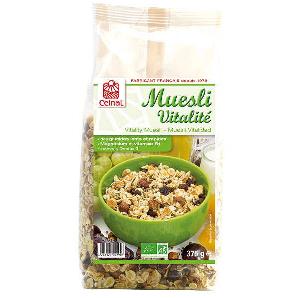 Muesli sans gluten - Fruits rouges, avoine & riz - 375g, Ma Vie sans  Gluten