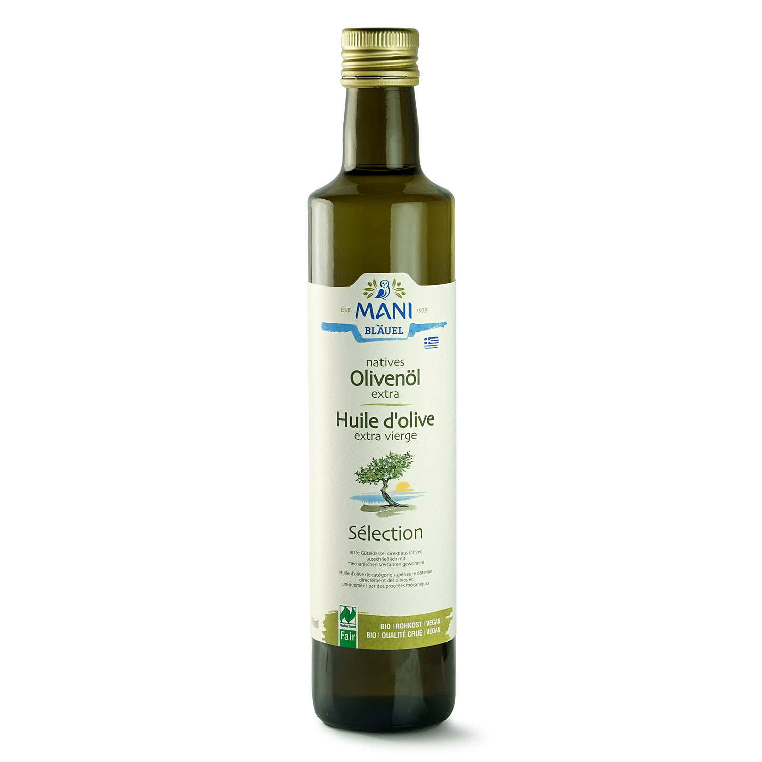 Organic Greek olive oil koroneiki variety - Mani Blauel - Mani Blauel