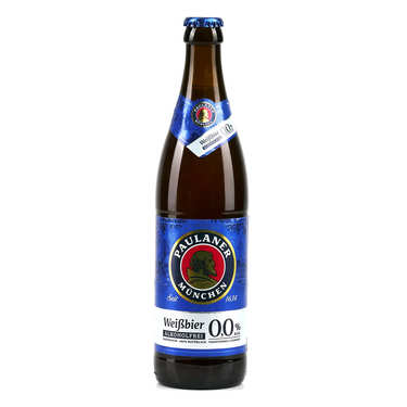 Non-alcooholic Paulaner Weissbier Beer Non-alcooholic Paulaner Weissbier Beer