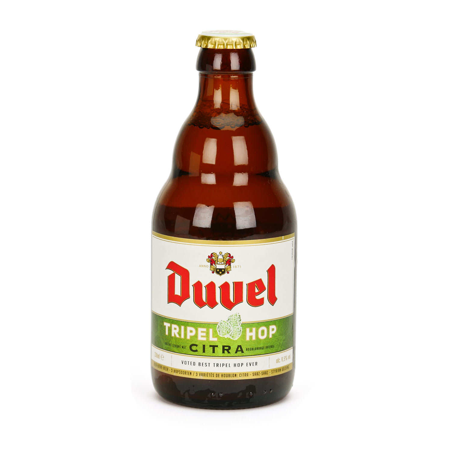 Duvel Tripel Citra Hop beer - 9.5% - Brasserie Duvel