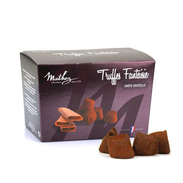 Chocolate Crispy Crepes Dentelle Truffles Chocolate Crispy Crepes Dentelle Truffles