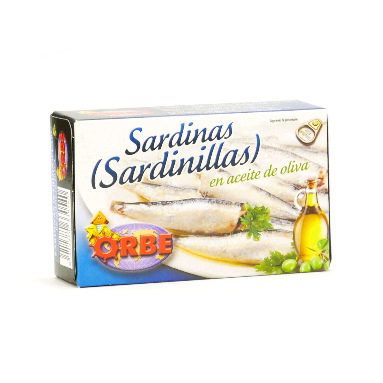 Sardinillas petites sardines à l'huile d'olive Orbe