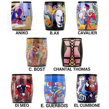 Bib'art red wine - IGP Oc Bib'art red wine - IGP Oc