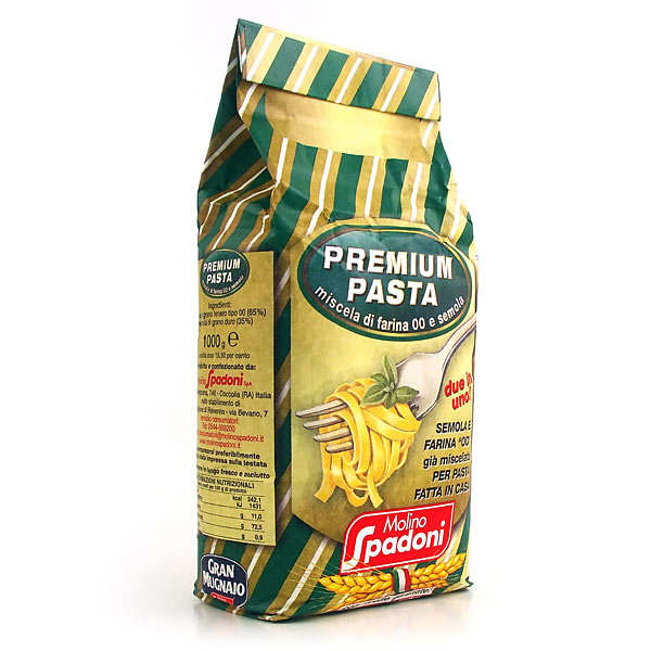 Premium Pasta Flour for typical mediterranean pasta - Molino Spadoni