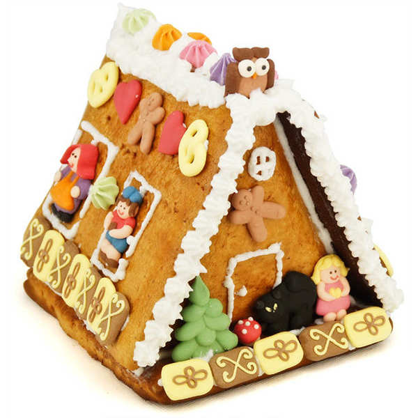 Maison en pain d'épices à décorer