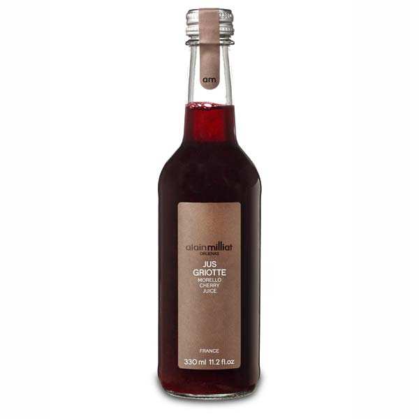 Jus de cerises griottes de provence - bouteille 33cl