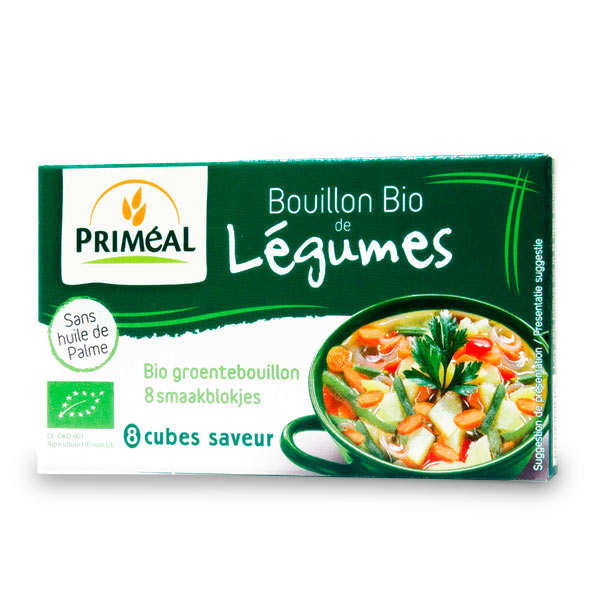 Bouillon de légumes bio Priméal
