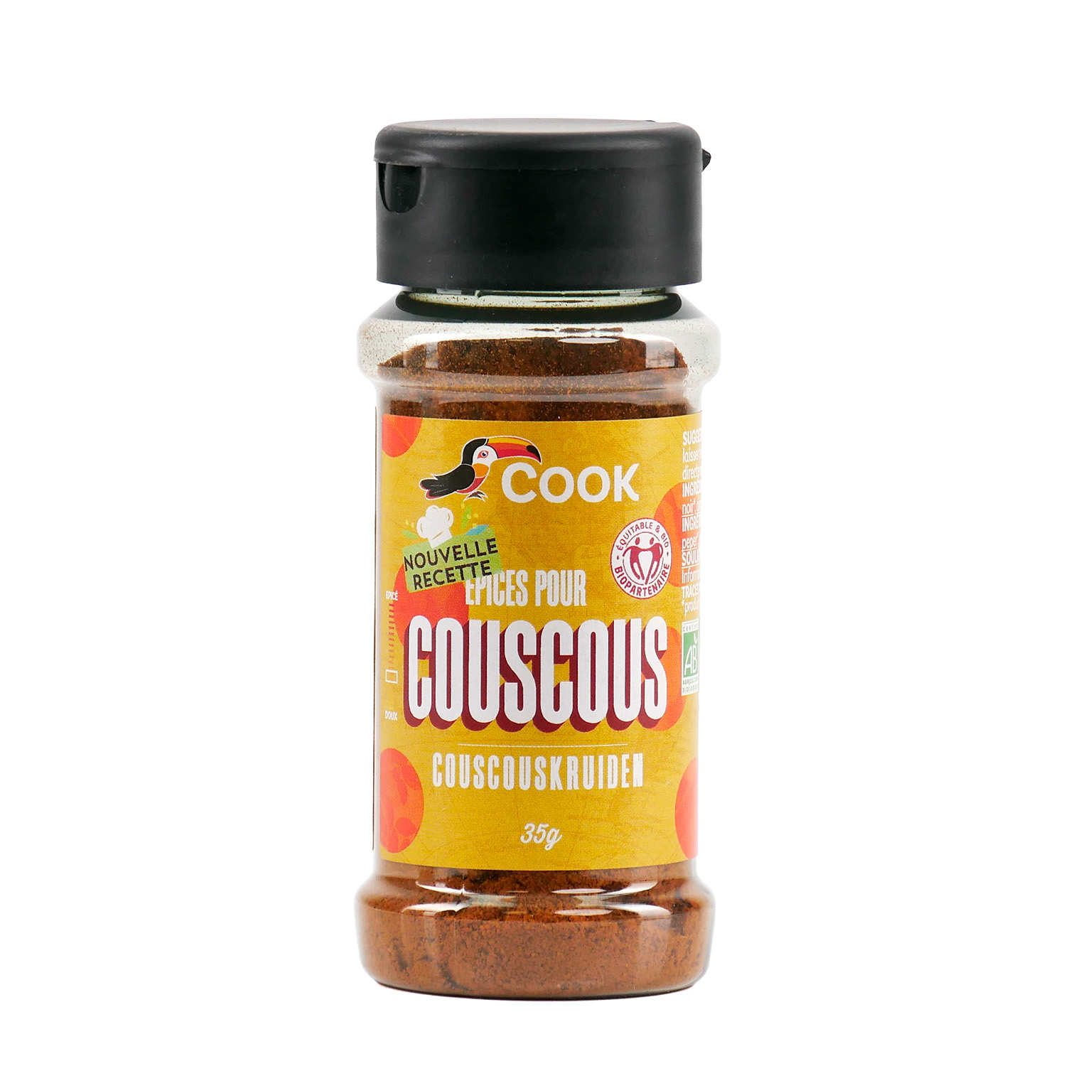 Mélange d'épices couscous bio Cook Herbier de France