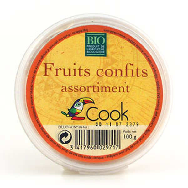 Fruits confits assortiment bio Cook Herbier de France