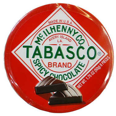 Tabasco Chocolate Spicy Dark Chocolate Wedges Tabasco Chocolate Spicy Dark Chocolate Wedges