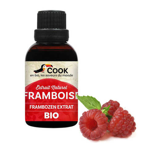 Arôme naturel de framboise bio - Cook - Herbier de France