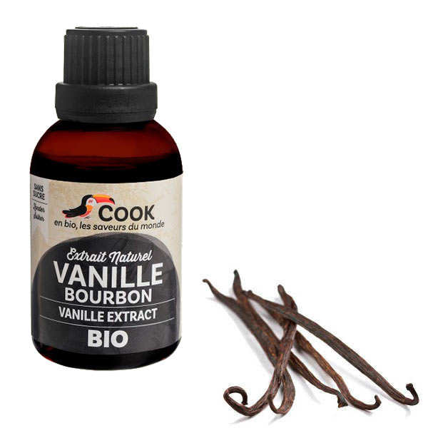 Poudre d'arôme naturel vanille bio