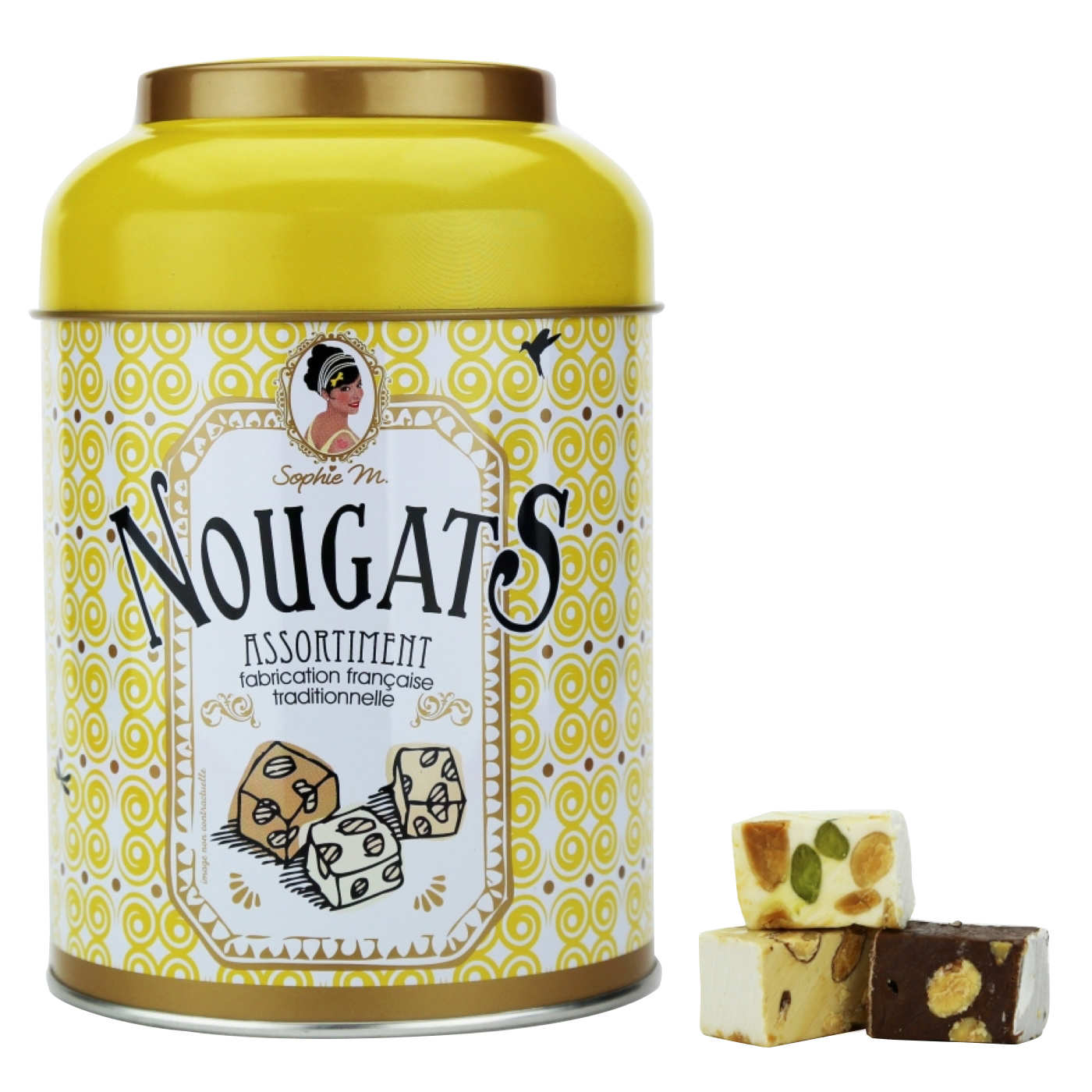 Nougat Assortment in a Tin Sophie M
