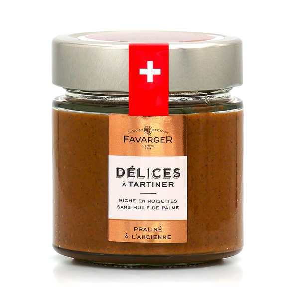 Fine Praline Hazelnut Spread Favarger