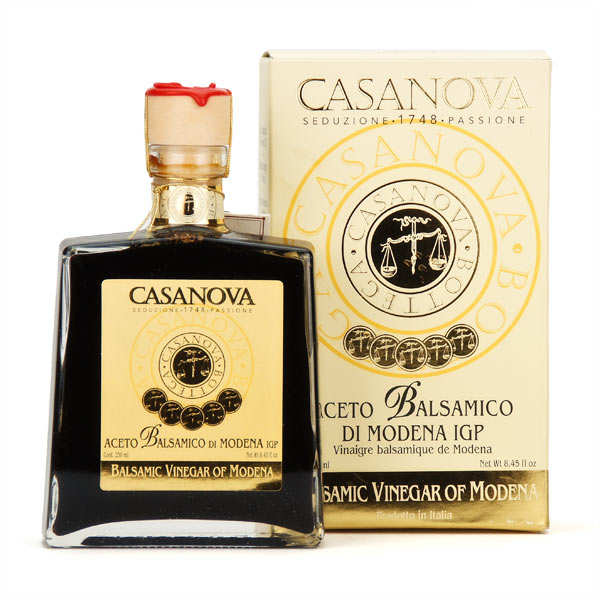 Vinaigre balsamique de modène 10 ans - bouteille 25cl