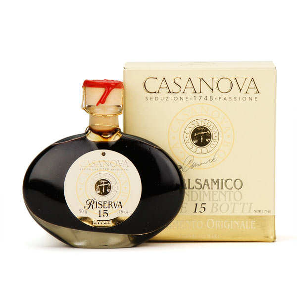 Vinaigre balsamique de modène 15 ans - flacon 50g