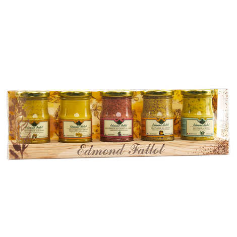 Display of five mustards - Fallot