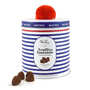 Chocolate Truffles with Salted Toffee in Navy Tin Box