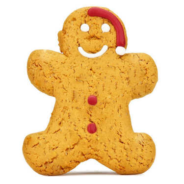 Iced Gingerbread Santa Man Iced Gingerbread Santa Man
