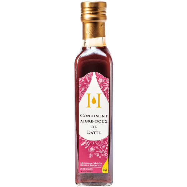 Vinaigre de datte - bouteille 25cl