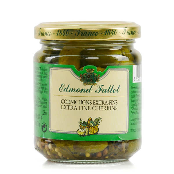 Cornichons extra-fins façon Bourguignonne - Pot de 110g