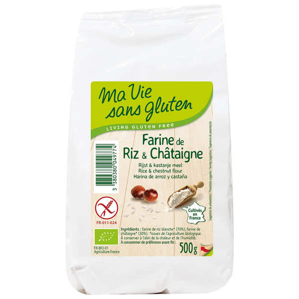 Farine De Riz Ch Taigne Bio Sans Gluten Ma Vie Sans Gluten