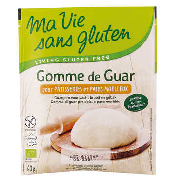 Gomme de guar bio - sans gluten Gomme de guar bio - sans gluten