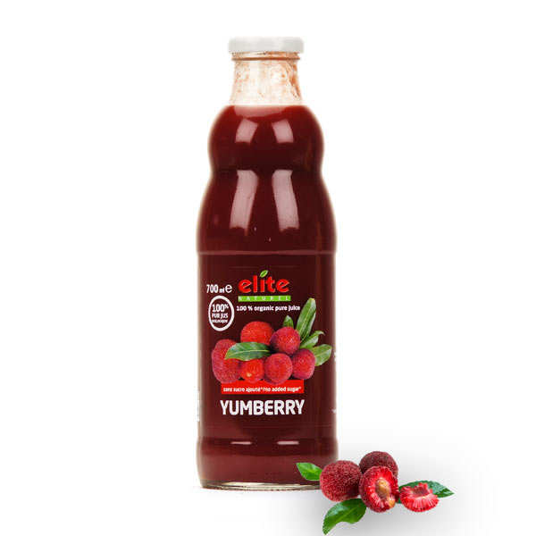Pure organic yumberry juice (Myrica Rubra) Elite Naturel