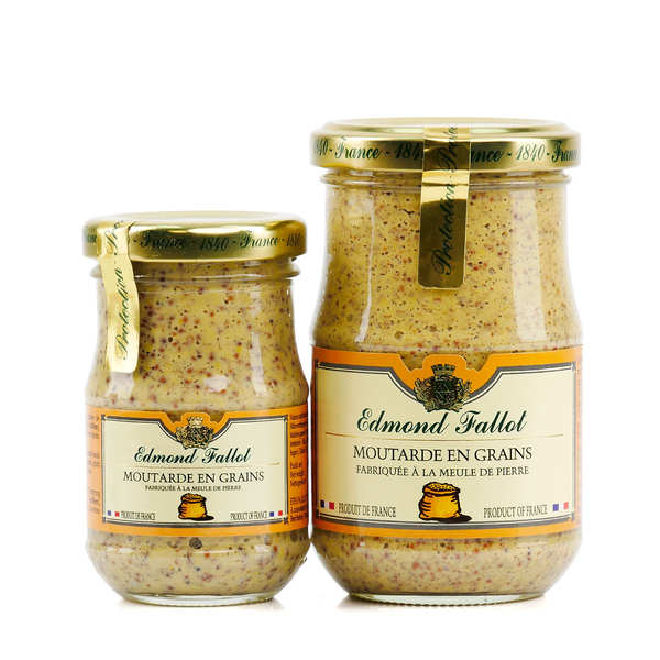 Etablissements Fallot - Moutarde à l'ancienne en grains Fallot