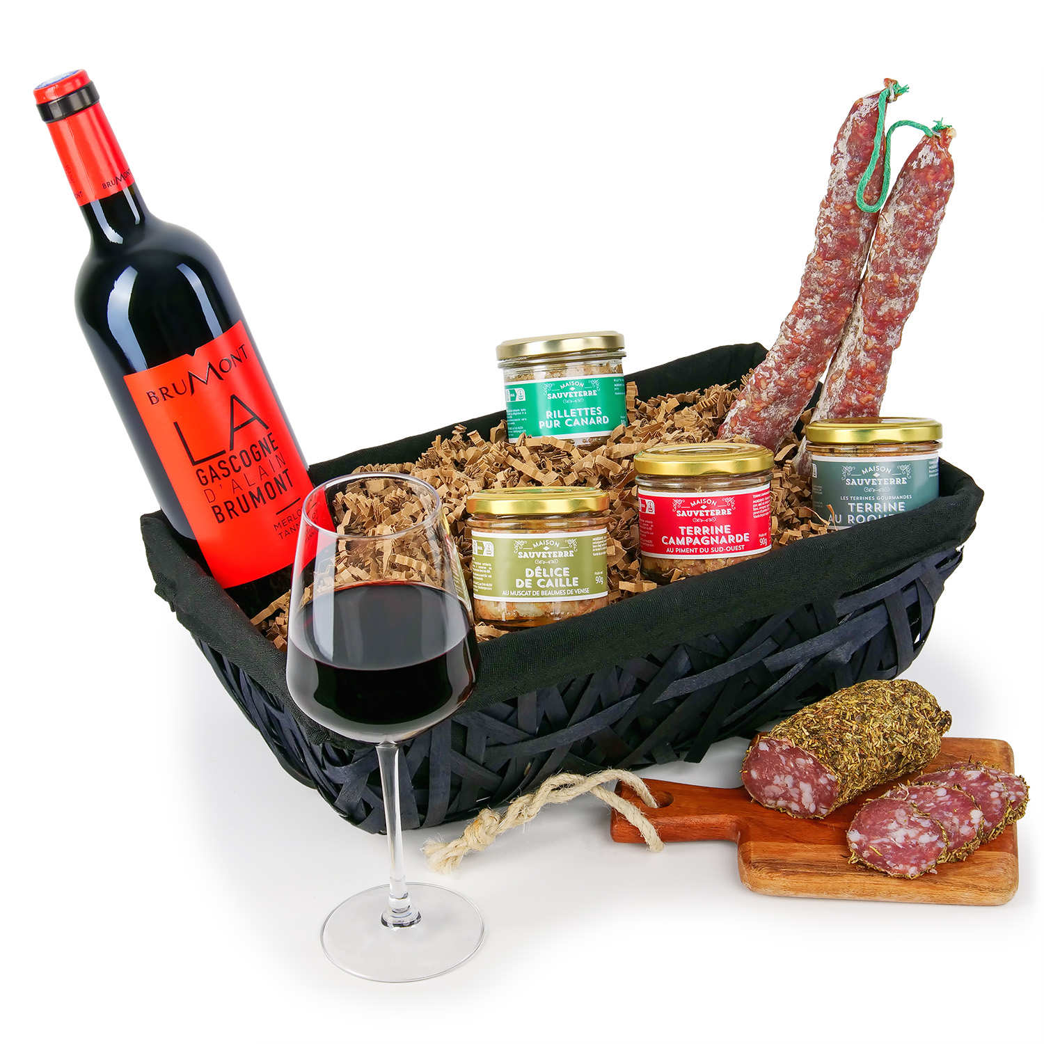 French Countryside Basket BienManger Paniers Garnis