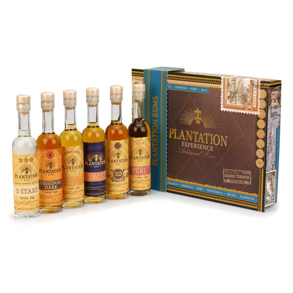Plantation Rum gift box (6 bottles) Plantation Rum