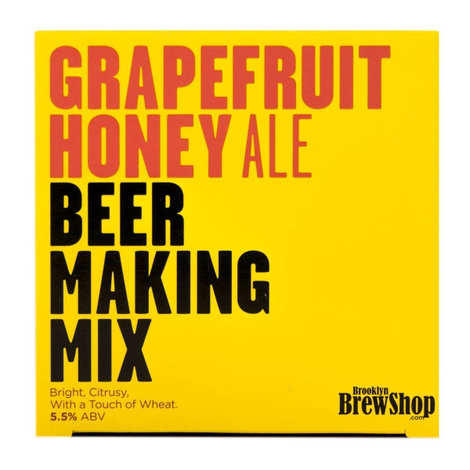 Grapefruit Honey Brooklyn Brew Shop Beer Making Mix