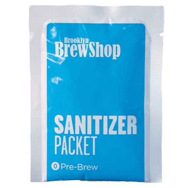 Sanitizer packet Brooklyn Brew Shop