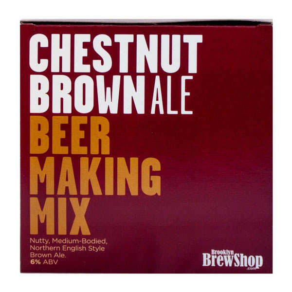 Beer making mix "Chestnut Brown Ale" 6 Brooklyn Brew Shop