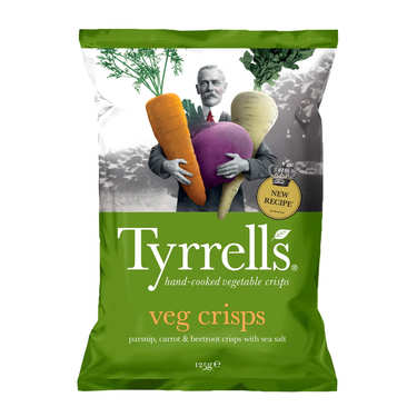 Lightly salted parsnip beetroot and carrot crisps Lightly salted parsnip beetroot and carrot crisps