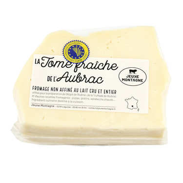 Tome fraîche Aligot au lait cru de l'Aubrac Tome fraîche Aligot au lait cru de l'Aubrac