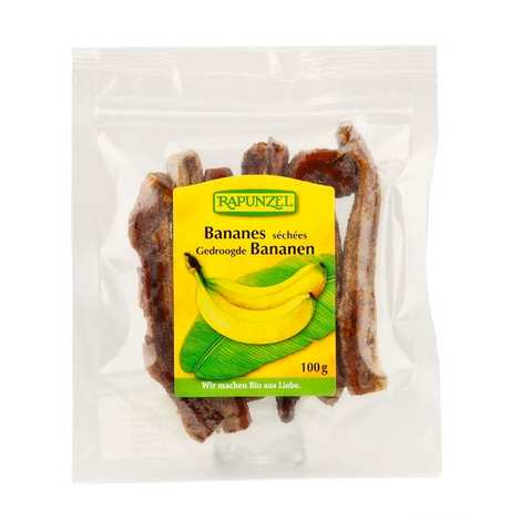 Bananes séchées entières bio - Rapunzel