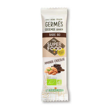 Organic Prouted Cereals Bar almond and chocolate Organic Prouted Cereals Bar almond and chocolate